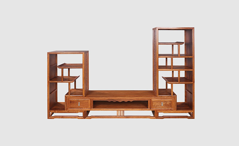 汉阴中式装饰厅柜组合家具效果图